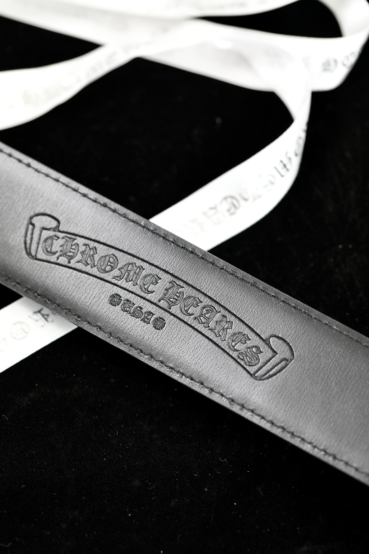 ブランドベルト CHROME HEARTS 2025新作 高品質 スクエアスリーピースベルト