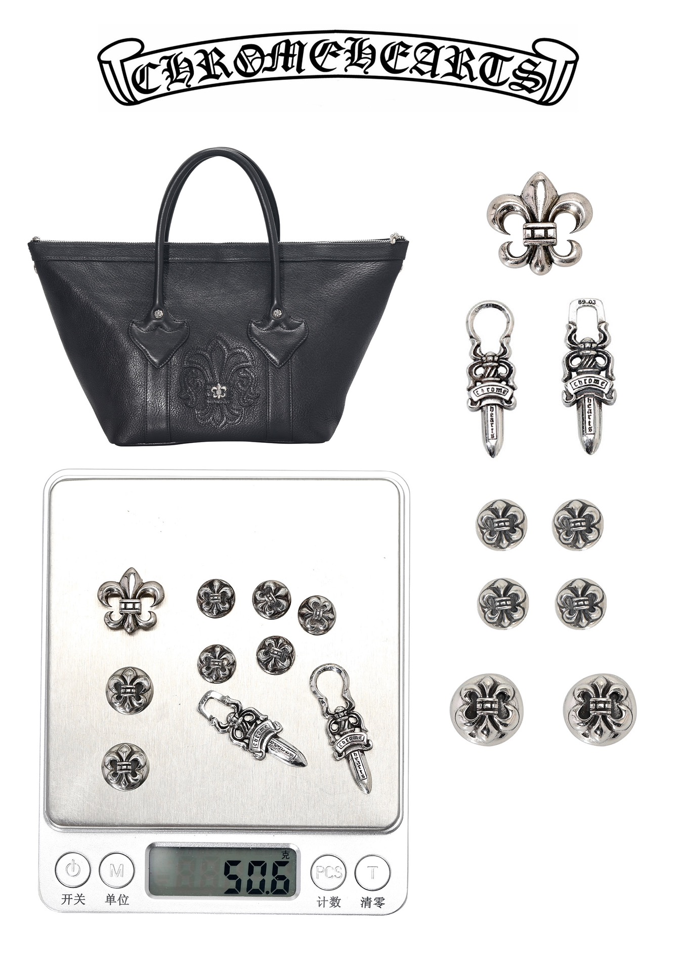 クロムハーツバッグ CHROME HEARTS 2025新作 高品質 ハンドバッグ