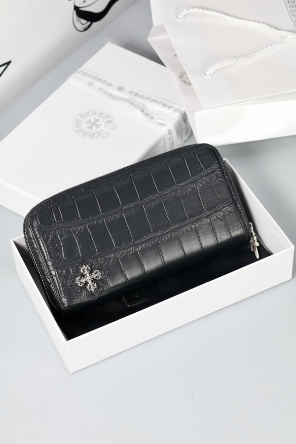 クロムハーツ財布 CHROME HEARTS 2025新作 高品質 ロングジップウォレット