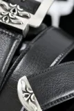 ブランドベルト CHROME HEARTS 2025新作 高品質 スクエアスリーピースベルト