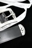 ブランドベルト CHROME HEARTS 2025新作 高品質 スクエアスリーピースベルト