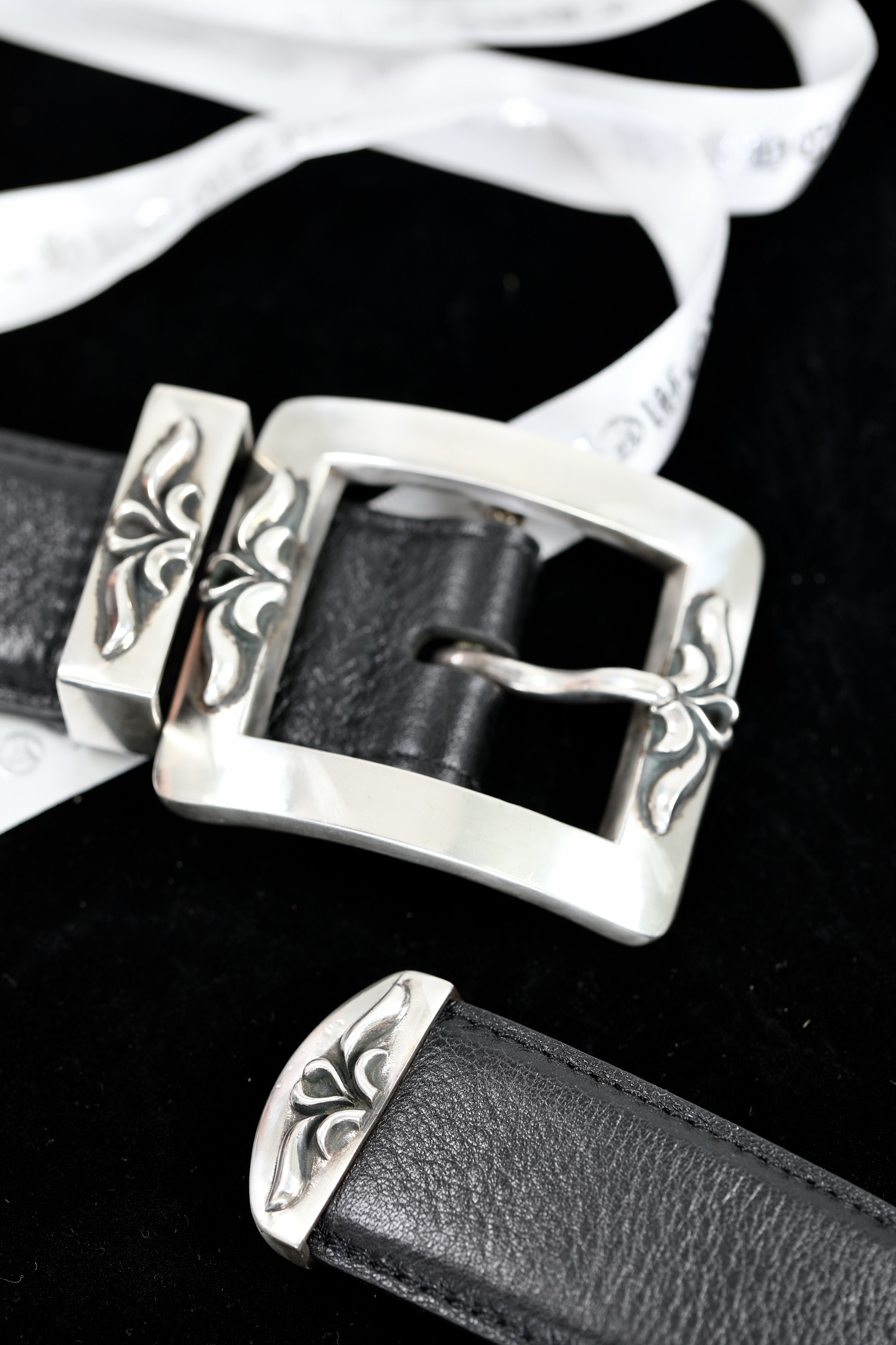 ブランドベルト CHROME HEARTS 2025新作 高品質 スクエアスリーピースベルト