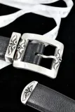 ブランドベルト CHROME HEARTS 2025新作 高品質 スクエアスリーピースベルト