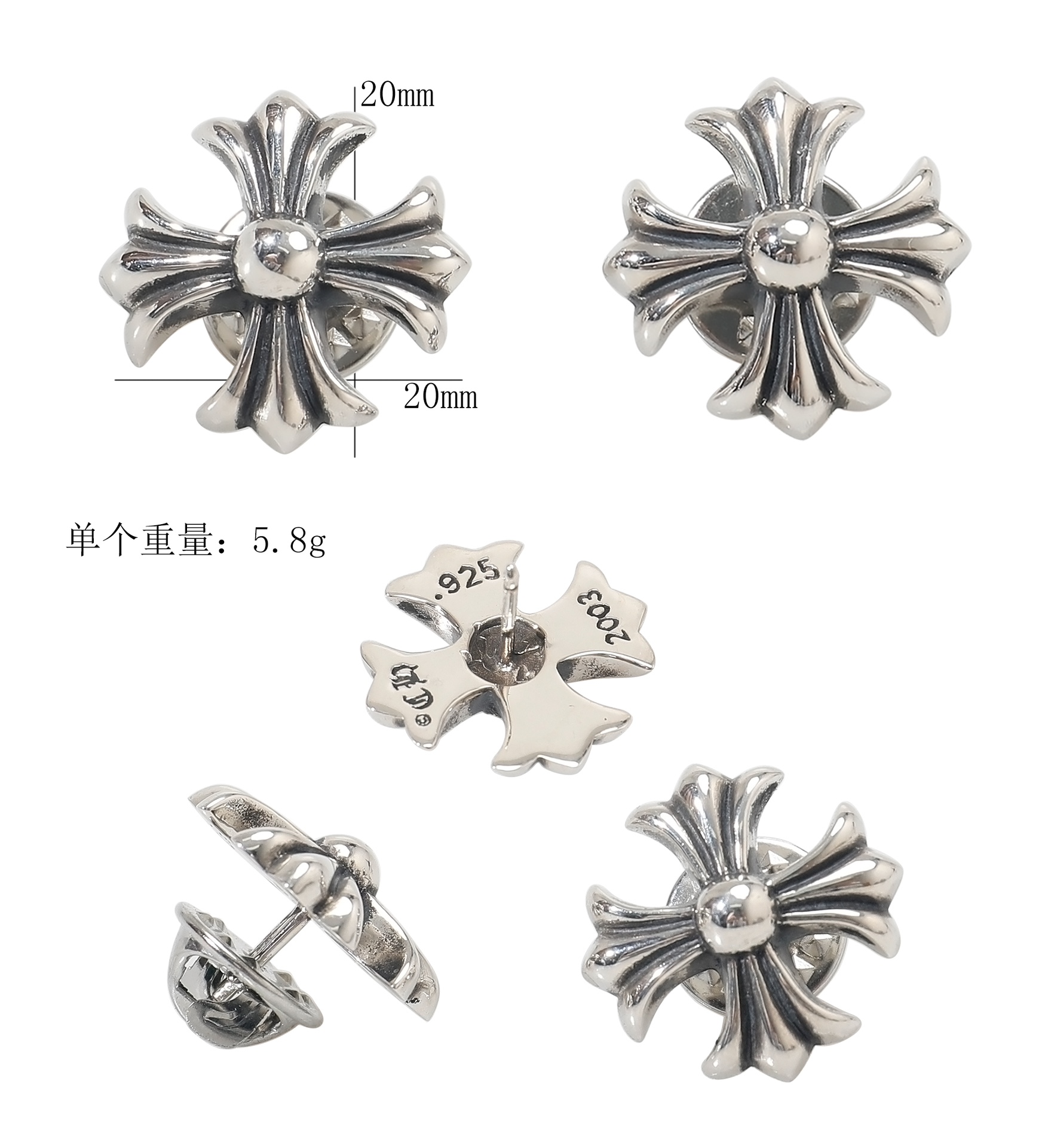 ブランドブローチ CHROME HEARTS 2025新作 高品質 ブローチ