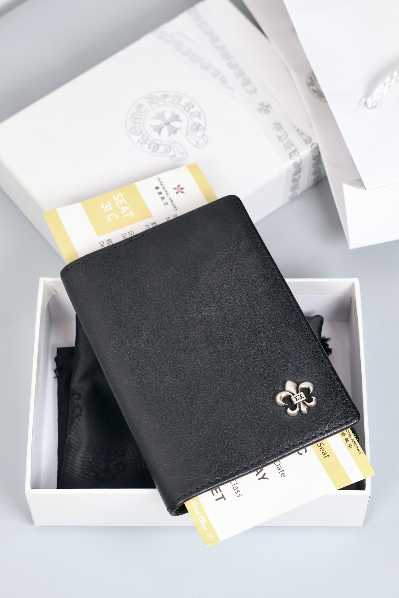 クロムハーツ財布 CHROME HEARTS 2025新作 高品質 パスポートホルダー