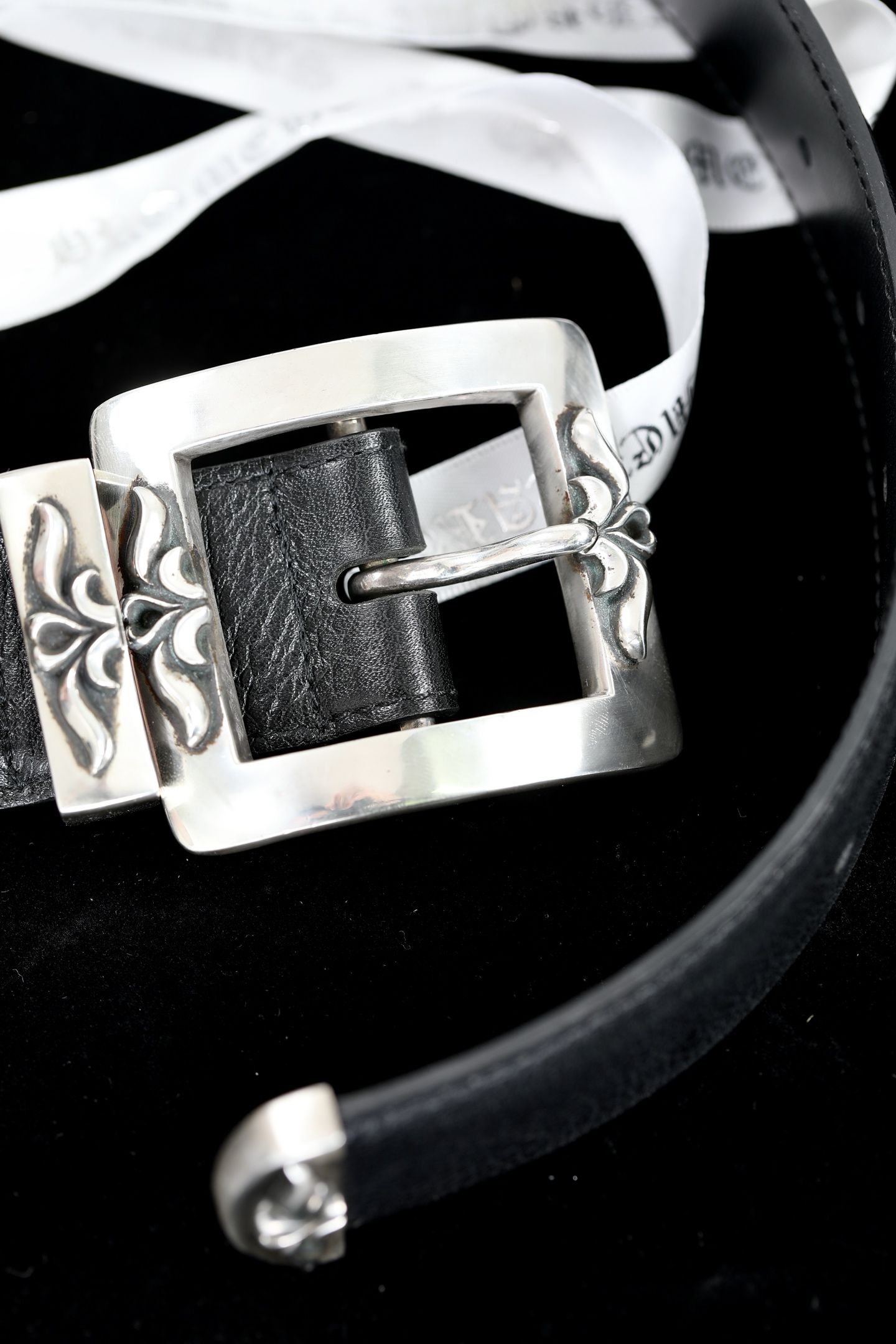 ブランドベルト CHROME HEARTS 2025新作 高品質 スクエアスリーピースベルト