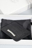 クロムハーツ財布 CHROME HEARTS 2025新作 高品質 ワニ革カードホルダー