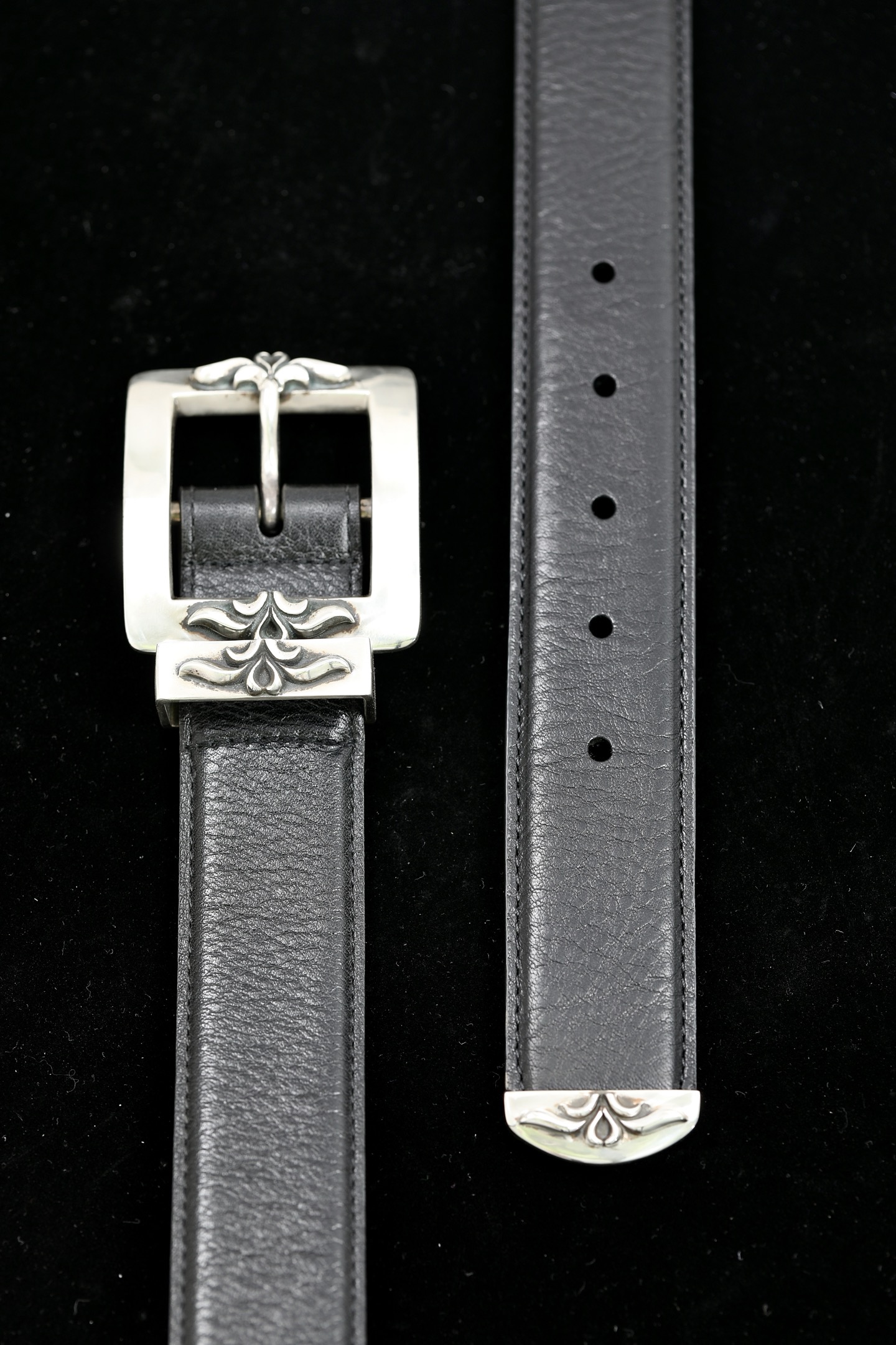 ブランドベルト CHROME HEARTS 2025新作 高品質 スクエアスリーピースベルト