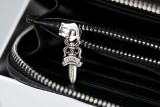 クロムハーツ財布 CHROME HEARTS 2025新作 高品質 ロングジップウォレット