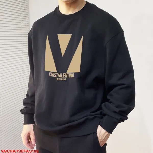ヴァレンティノ服 VALENTINO 2025新作 クルーネックスウェットシャツ