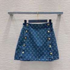 ルイヴィトン服 LOUIS VUITTON 2025新作 デニムスカート