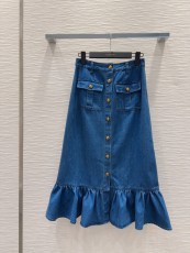 ヴァレンティノ服 VALENTINO 2025新作 デニムスカート