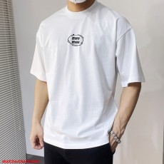 ミュウミュウ服 Miu Miu 2025新作 半袖Tシャツ