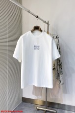 ミュウミュウ服 Miu Miu 2025新作 半袖Tシャツ