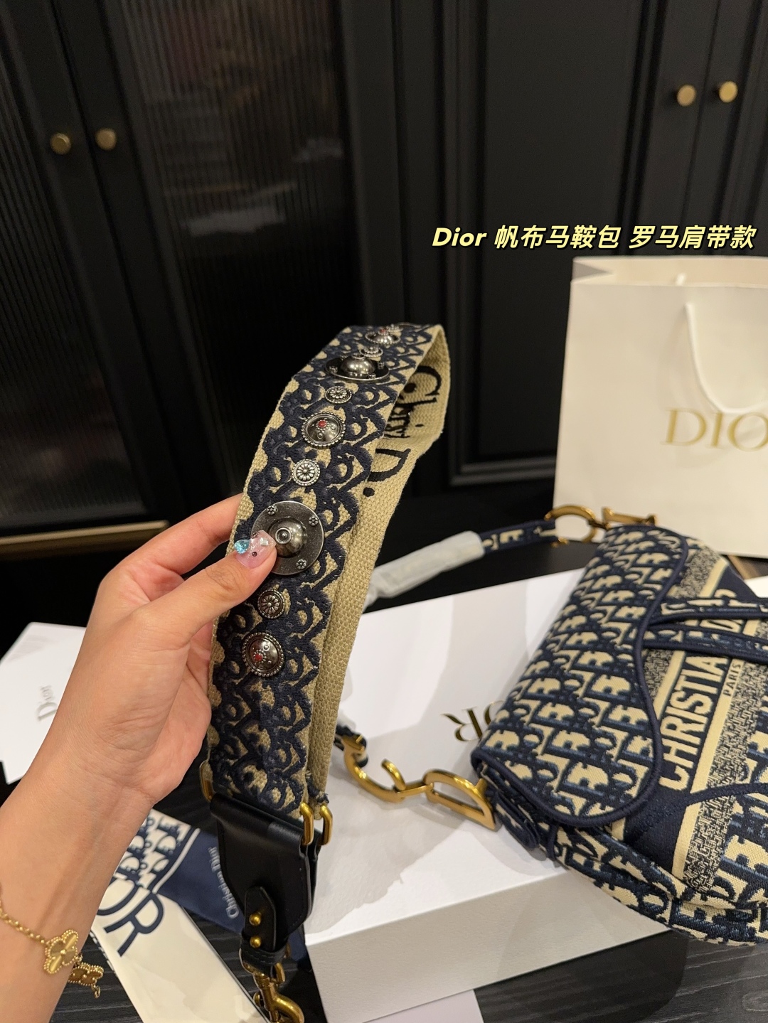 ディオールバッグ DIOR 2025新作 サドルバッグ