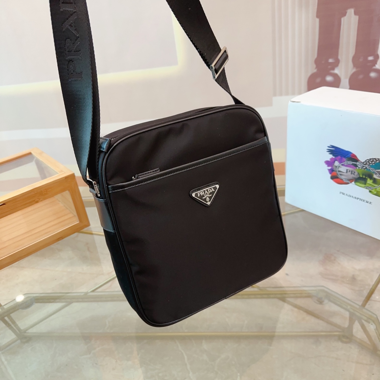 プラダバッグ PRADA 2025新作 クロスボディバッグ