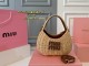 ミュウミュウバッグ Miu Miu 2025新作 野菜かごバッグ