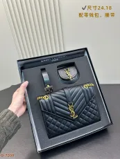サンローランバッグ Yves Saint Laurent 2025新作 メッセンジャーバッグ