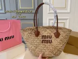 ミュウミュウバッグ Miu Miu 2025新作 野菜かごバッグ
