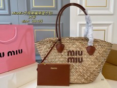 ミュウミュウバッグ Miu Miu 2025新作 野菜かごバッグ