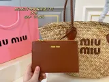 ミュウミュウバッグ Miu Miu 2025新作 野菜かごバッグ