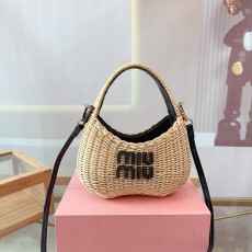 ミュウミュウバッグ Miu Miu 2025新作 野菜かごバッグ
