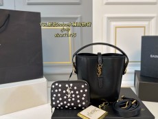 サンローランバッグ Yves Saint Laurent 2025新作 バケットバッグ