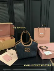 ミュウミュウバッグ Miu Miu 2025新作 トートバッグ