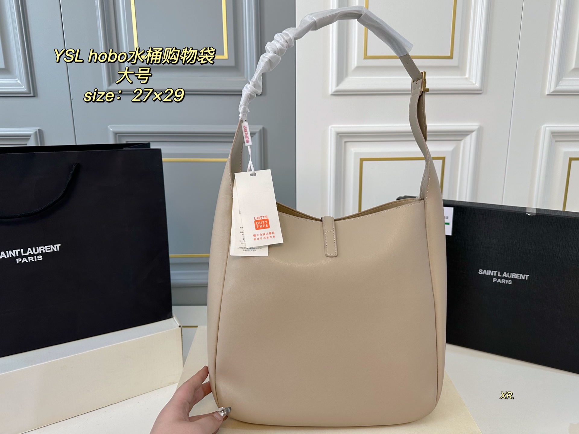 サンローランバッグ Yves Saint Laurent 2025新作 バケットバッグ