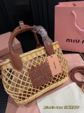 ミュウミュウバッグ Miu Miu 2025新作 野菜かごバッグ