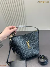 サンローランバッグ Yves Saint Laurent 2025新作 バケットバッグ