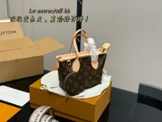 ルイヴィトンバッグ LOUIS VUITTON 2025新作 ミニショッピングバスケットバッグ