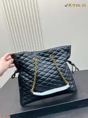 サンローランバッグ Yves Saint Laurent 2025新作 ショッピングバッグ