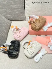 ミュウミュウバッグ Miu Miu 2025新作 ブリーフケース