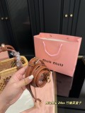 ミュウミュウバッグ Miu Miu 2025新作 野菜かごバッグ