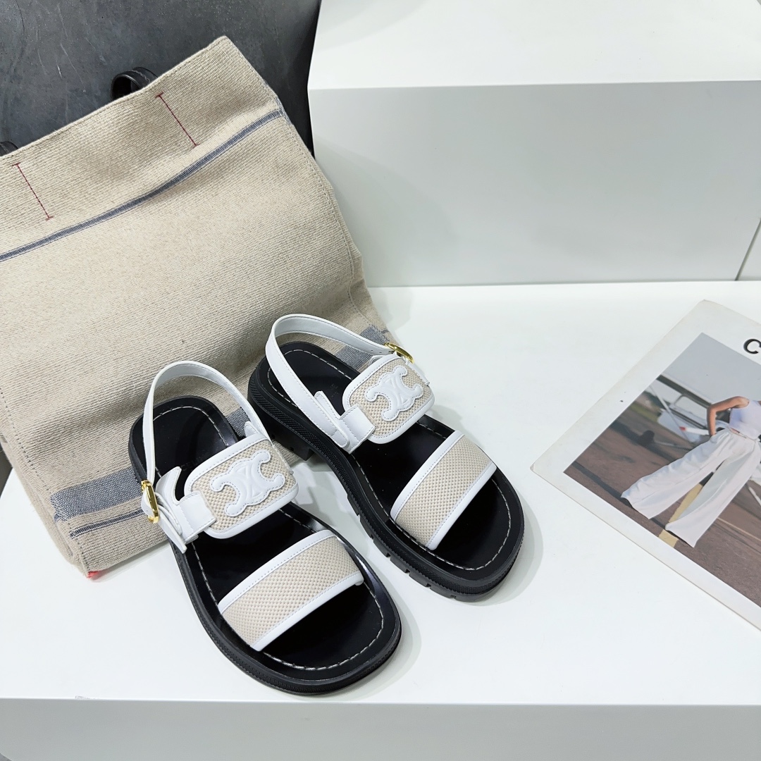 セリーヌ靴 CELINE 2025新作 ローマのサンダル