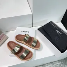 セリーヌ靴 CELINE 2025新作 ローマのレトロスリッパ