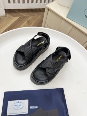 プラダ靴 PRADA 2025新作 ビルケンシュトックサンダル