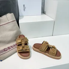 セリーヌ靴 CELINE 2025新作 ローマのレトロスリッパ