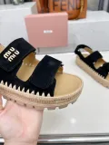 ミュウミュウ靴 Miu Miu 2025新作 サンダル