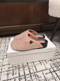シャネル靴 CHANEL 2025新作 つま先が閉じたスリッパ
