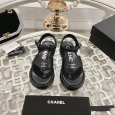 シャネル靴 CHANEL 2025新作 厚底カジュアルサンダル