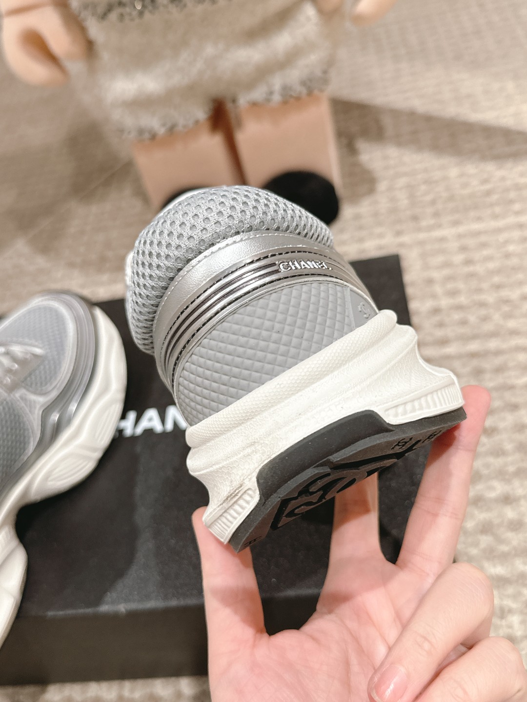 シャネル靴 CHANEL 2025新作 ダッドシューズ
