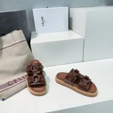 セリーヌ靴 CELINE 2025新作 ローマのレトロスリッパ