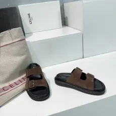 セリーヌ靴 CELINE 2025新作 ローマのレトロスリッパ