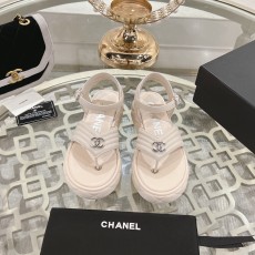 シャネル靴 CHANEL 2025新作 厚底カジュアルサンダル