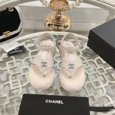 シャネル靴 CHANEL 2025新作 厚底カジュアルサンダル