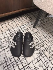 シャネル靴 CHANEL 2025新作 つま先が閉じたスリッパ