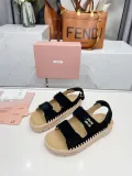 ミュウミュウ靴 Miu Miu 2025新作 サンダル