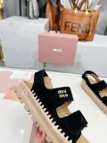 ミュウミュウ靴 Miu Miu 2025新作 サンダル